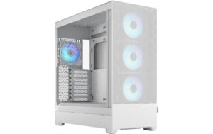 Fractal Pop XL Air RGB Weiss TG 