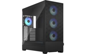 1389540 - Mediatech Fractal Pop XL Air RGB Schwarz TG