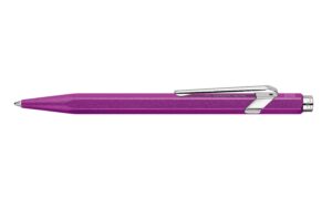 Caran d'Ache Kugelschreiber 849 Colormat Colormat-x Violett, mit Geschenkpackung