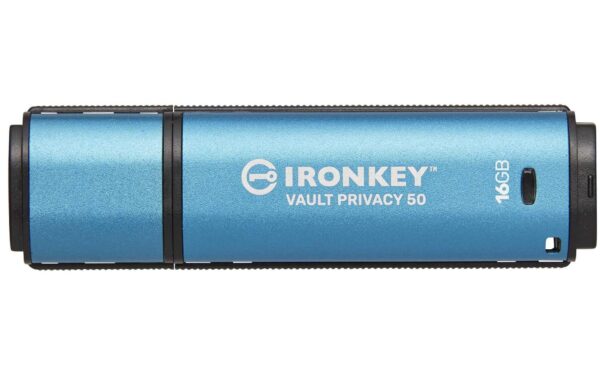 1389973 - Mediatech Kingston IronKey Vault Privacy 50 16GB USB3.2 (Typ-A), AES-256 Encrypted, FIPS 197 kaufen Schweiz | Mediatech.ch