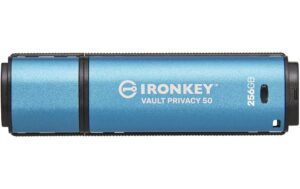 1389979 - Mediatech Kingston IronKey Vault Privacy 50 256GB USB3.2 (Typ-A), AES-256 Encrypted, FIPS 197 kaufen Schweiz | Mediatech.ch