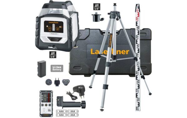 Laserliner 360° Linienlaser rot Duraplane 360 Set 175 cm