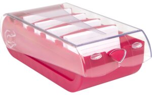 Biella Karteibox Bunny A8 pink Inkl. 5 Trennstege, 100 Karten