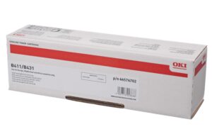 OKI Toner 44574702, schwarz,zu B411/B431 3000 Seiten bei 5% Deckung