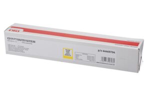 OKI Toner 44469704 zu OKI C310/330/510/530 yellow, ca. 2'000 Seiten