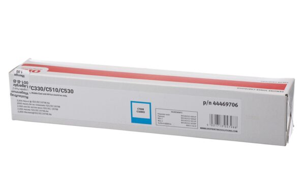 OKI Toner 44469706 zu OKI C310/330/510/530 cyan, ca. 2'000 Seiten