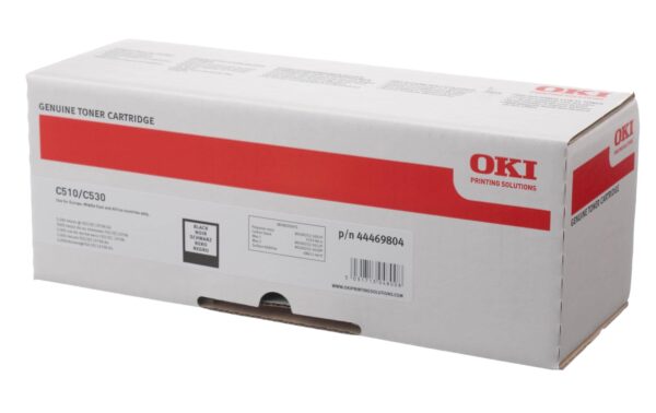 OKI Toner 44469804 zu OKI C510/530 black, ca. 5'000 Seiten
