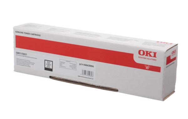 Oki Toner 44643004 zu Oki C801/821 black, 7'000 Seiten