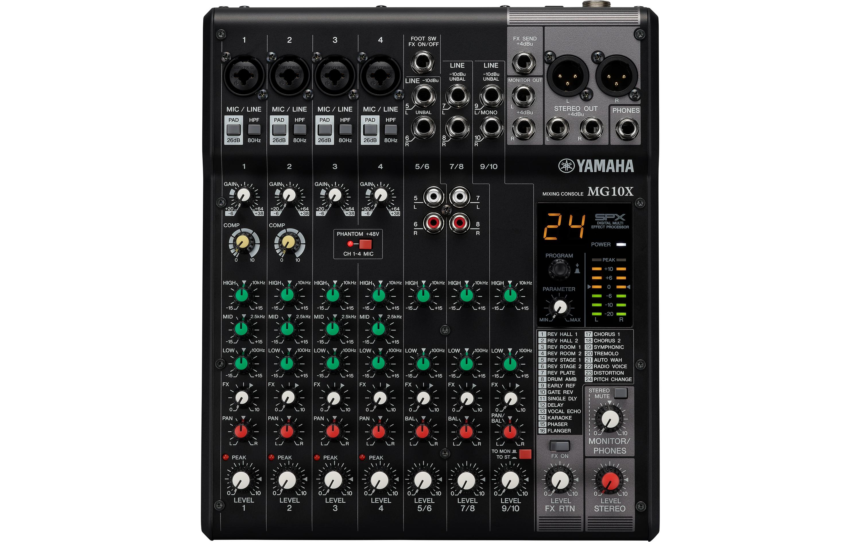 1392204_1 - Mediatech Yamaha MG10X CV 10-Kanal Mischpult