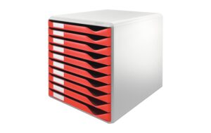 Leitz Schubladen-Element Formular rot
