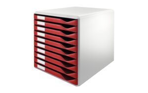 Leitz Schubladen-Element Formular bordeaux