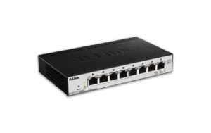 1392631 - Mediatech D-Link DGS-1100-08PV2/E: 8 Port PoE Switch 64W PoE Kapazität, Lüfterlos kaufen Schweiz | Mediatech.ch