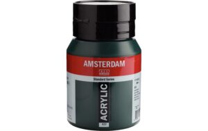 Amsterdam Acrylfarbe Standard 522 500 ml, Farbe: saftgrün, Deckend