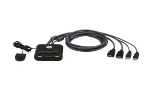 Aten CS22HF 2-Port HDMI KVM Switch FHD, 2-Port, HDMI