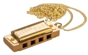 Hohner Miniature Little Lady Gold Mundharmonika, Mini, Halskette kaufen Schweiz | Mediatech.ch