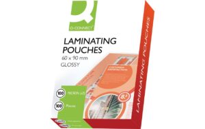 Q-Connect Laminierfolien Business Card 100 my,60 x 90 mm,100 Stk