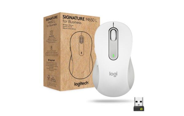 1394353 - Mediatech Logitech Signature M650 Large for Business Logi Bolt, white kaufen Schweiz | Mediatech.ch