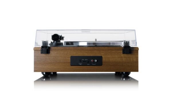 1394686_3 - Mediatech Lenco LS-410WA, Plattenspieler, Braun Riemenantrieb, 33/45 RPM, 4 Lautsprecher