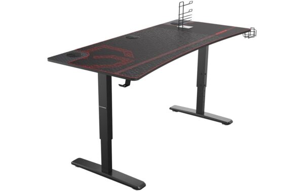 Ultradesk Cruiser Rot Gaming Table Rot, div Zubehör