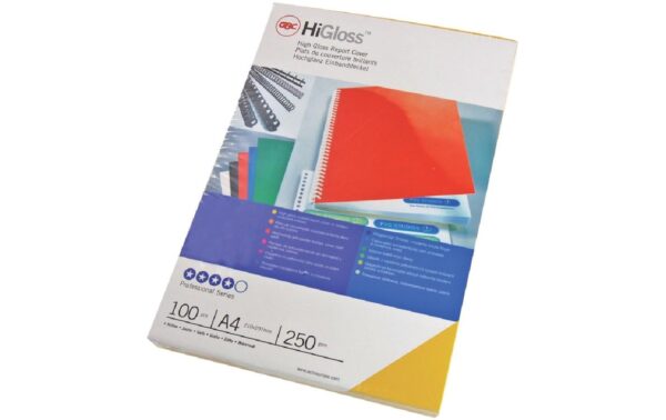 1396808 - Mediatech GBC Einbanddeckel Hi Gloss A4 100 Stück, Rot kaufen Schweiz | Mediatech.ch
