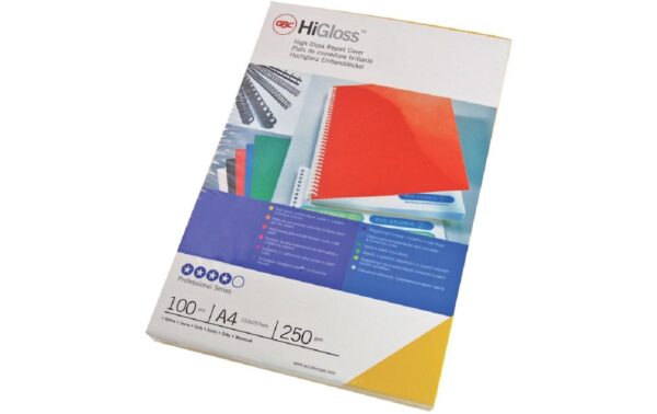 GBC Einbanddeckel Hi Gloss A4 100 Stück, Weiss kaufen Schweiz | Mediatech.ch