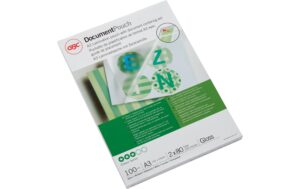 GBC Laminiertaschen DocumentPouch, 100 Stk 80 my, A3, 303 x 426 mm kaufen Schweiz | Mediatech.ch