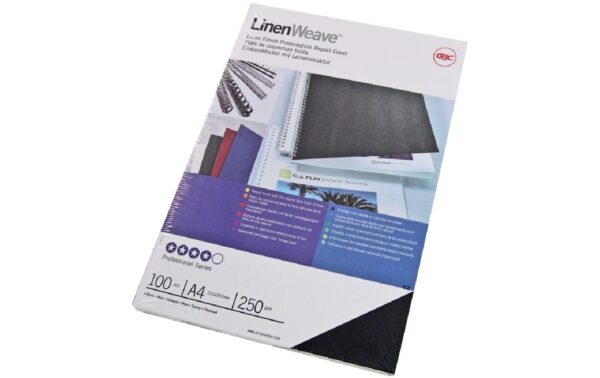 GBC Einbanddeckel LinenWeave, 100 Stk weiss kaufen Schweiz | Mediatech.ch