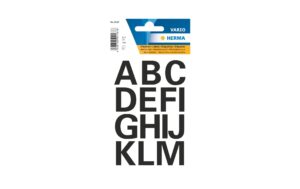 Herma  Etiketten A - Z, 25 mm, schwarz