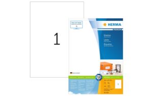 Herma Premium Etiketten, 200 Etik. 210 x 297 mm