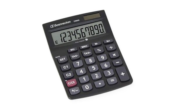 Soennecken Taschenrechner CS600 gold kaufen Schweiz | Mediatech.ch
