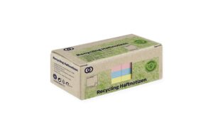 Soennecken Haftnotiz oeco Recycling, 12 Stk 75 x 75 mm, grün, gelb rosa, blau
