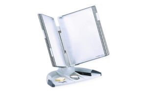 Tarifold Tischständer Office Set Sockel, Wandelement und 10 Sichttafel grau