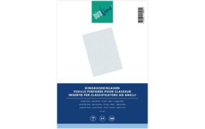 Büroline Ringbucheinlage A4 4 mm kariert, ohne Rand