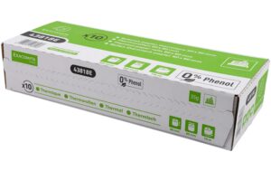 Exacompta Additionsrollen Thermopapier 80 x 80 x 12 mm, 76 m, 10 Stück