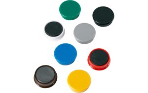 1401180 - Mediatech Alco Kraftmagnete 10 Stück 38 mm, farbig sortiert kaufen Schweiz | Mediatech.ch