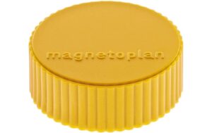 Magnetoplan Magnet Discofix Magnum, 10 Stk gelb