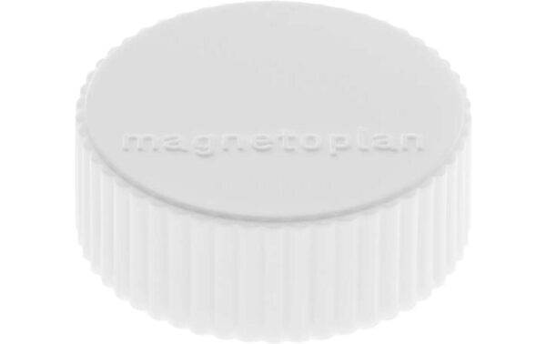 1401259 - Mediatech Magnetoplan Haftmagnet Discofix Magnum Ø 3.4 cm Weiss, 10 Stück kaufen Schweiz | Mediatech.ch