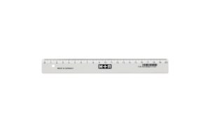 M+R Flachlineal Skala 20 cm, Masse (L x B): 210 x 25 x 2mm