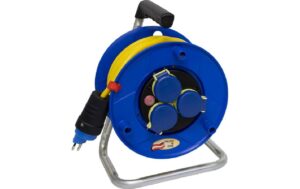 Brennenstuhl BAT Kabeltrommel 240 blau 25m AT-N07V3V3-F 3G1,5 gelb IP55