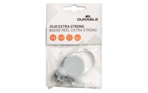 Durable Ausweishalter Jojo extra strong grau