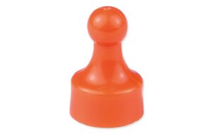 supermagnete Haftmagnet Player 10 Stück, Orange
