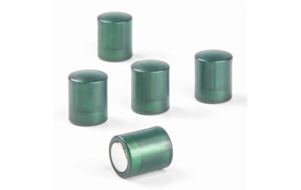 supermagnete Tafelmagnete zylindrisch grün transparent, 5 Stk. kaufen | Mediatech.ch