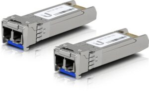 Ubiquiti Optical SFP+ Module, Single-Mode 10Gbps, 2er Pack, LC-Duplex