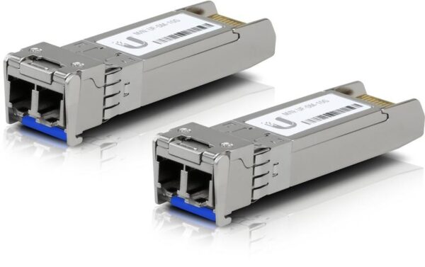 Ubiquiti Optical SFP+ Module, Single-Mode 10Gbps, 2er Pack, LC-Duplex
