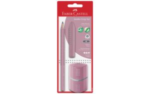 Faber-Castell Farbstift Jumbo Grip Set rose shadows, 3 Stk