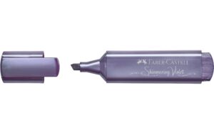 Faber-Castell Textliner 1546 shimmering violet, Metallic