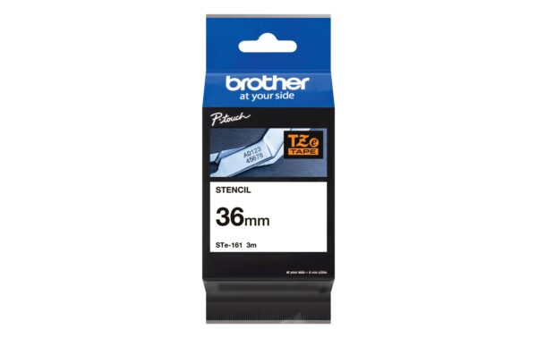 Brother P-Touch Schablonenbänder STe STe-161, schwarz, 36 mm kaufen Schweiz | Mediatech.ch