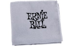Ernie Ball 4220 Poliertuch grau mit Logo