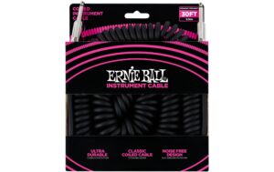 Ernie Ball 6044 Kabel Spiralkabel, 9.14 m, schwarz