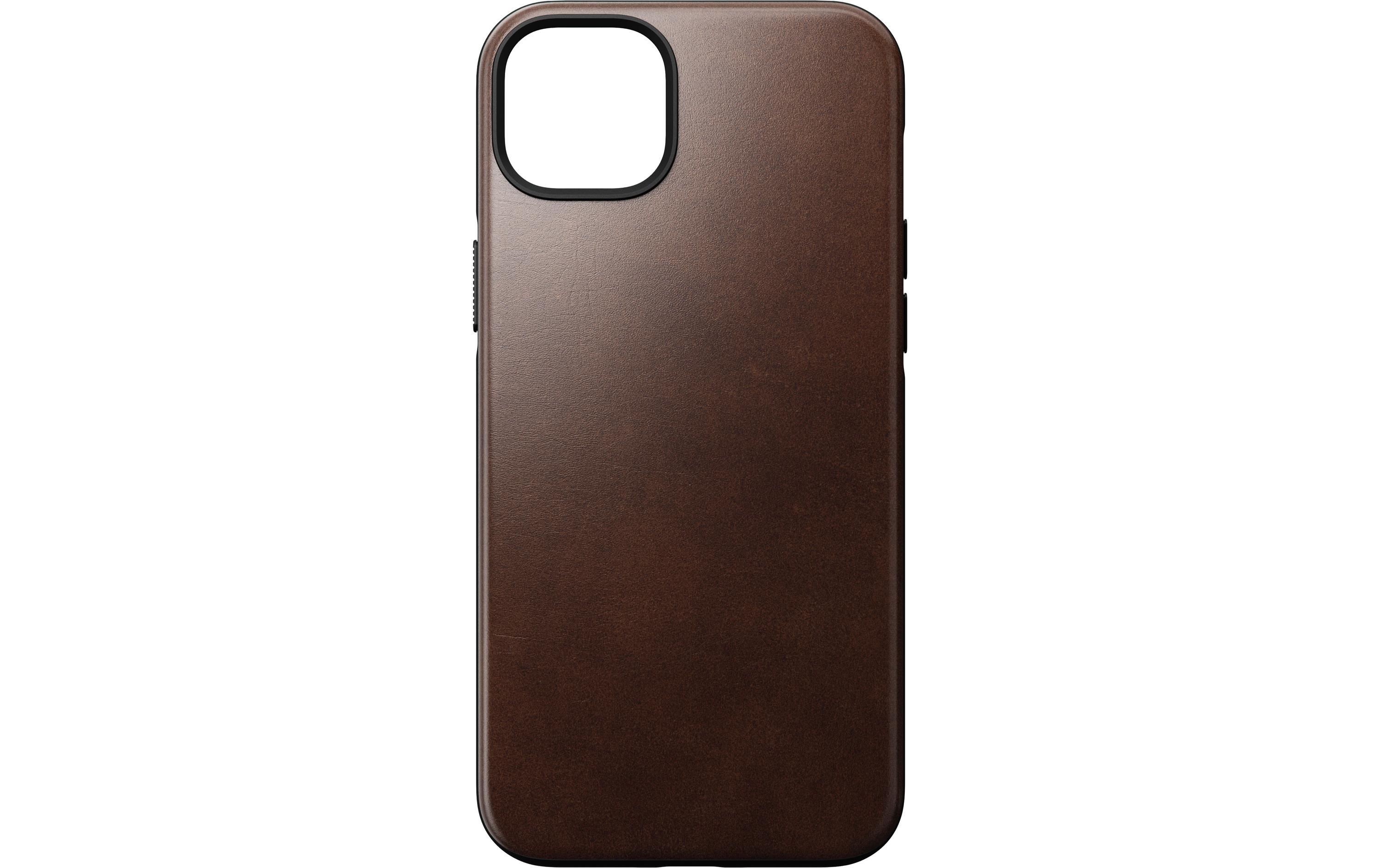 Nomad Etui Modern, Rost, Horween Leder fürs iPhone 14 Plus